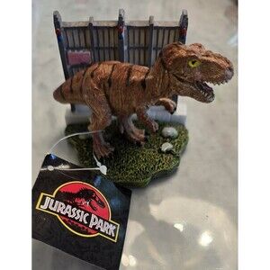 Jurassic Park‎ Dinosaur Aquarium Fish Tank Ornament Decor 3.5"W x 3.5"H